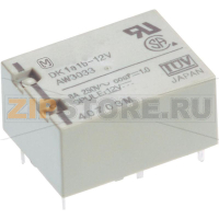 Реле электромагнитное 12 В/DC, 10 А, 1 шт Panasonic DK1A-12V-F