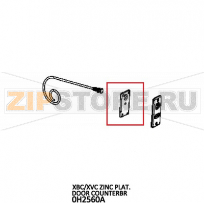 Zinc Plat. door counterbr Unox XVC 505E Zinc Plat. door counterbr Unox XVC 505EЗапчасть на деталировке под номером: 94Название запчасти на английском языке: Zinc Plat. door counterbr Unox XVC 505E