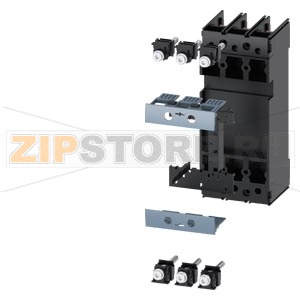 ВТЫЧНОЙ ЦОКОЛЬ ПОЛНЫЙ КОМПЛЕКТ ПРИНАДЛЕЖНОСТЬ ДЛЯ 3-ПОЛ. 3VA1 160 Siemens 3VA9113-0KP00 