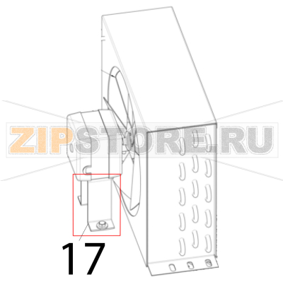 Bracket Scotsman B 7040 Bracket Scotsman B 7040Запчасть на деталировке под номером: 17