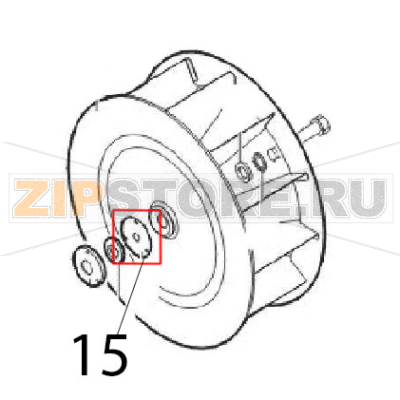 Gasket Angelo Po FM611E1 Gasket Angelo Po FM611E1Запчасть на деталировке под номером: 15
