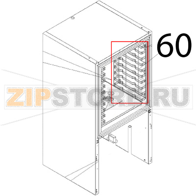 Rack RH Angelo Po IA101L Rack RH Angelo Po IA101LЗапчасть на деталировке под номером: 60