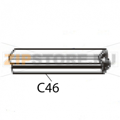 Label roll bar Godex EZ-2350i Label roll bar Godex EZ-2350iЗапчасть на деталировке под номером: C-46Название запчасти Godex на английском языке: Label roll bar EZ-2350i.