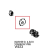 Washer D. 6,5x18 stainless steel Unox XL 505