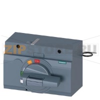 ПОВОРОТНЫЙ ПРИВОД С ФРОНТАЛЬНОЙ УСТАНОВКОЙ СТАНДАРТ. IEC IP30/40 КОМПЛЕКТ ПОДСВЕТКИ 24 В ПОСТ. ТОКА ПРИНАДЛЕЖНОСТЬ ДЛЯ: 3VA2 400/630 Siemens 3VA9467-0EK13