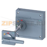 Door mounted rotary operator standard, rigid without tolerance adapter IEC IP65 with door interlocking accessory for: 3VA15/25 1000 Siemens 3VA9687-0FK61