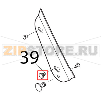 Vite inox parafetta Sirman Canova 300 Vite inox parafetta Sirman Canova 300Запчасть на деталировке под номером: 39