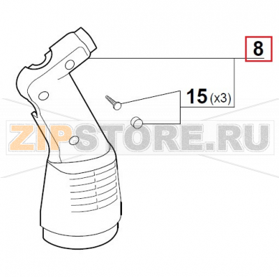 Griff (2 Haelften) kompl. Robot Coupe Mini MP 190 V.V. Griff (2 Haelften) kompl. Robot Coupe Mini MP 190 V.V.

Запчасть на сборочном чертеже под номером: 8

Название запчасти Robot Coupe на немецком языке: Griff (2 Haelften) kompl. Robot Coupe Mini MP 190 V.V.