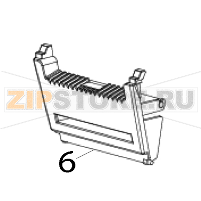 Peel-off module / Blue TSC TDP-324 Peel-off module / Blue TSC TDP-324Запчасть на деталировке под номером: 6