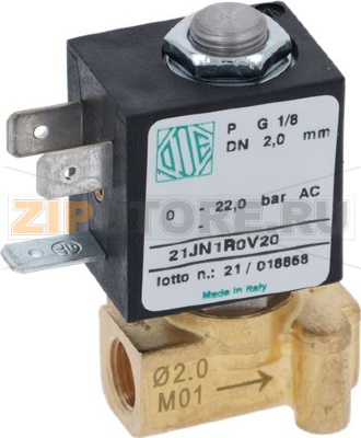 SOLENOID VALVE ODE 2-WAY ø 1/8 230V 11, 
