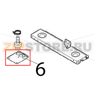 Plate Angelo Po 04WBMEV Plate Angelo Po 04WBMEVЗапчасть на деталировке под номером: 6