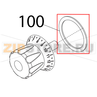 Rondella plex man. num. Sirman Mirra 250 C Rondella plex man. num. Sirman Mirra 250 CЗапчасть на деталировке под номером: 100