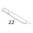 Traversa base 692x75x18 Angelo Po 1G1PE2E
