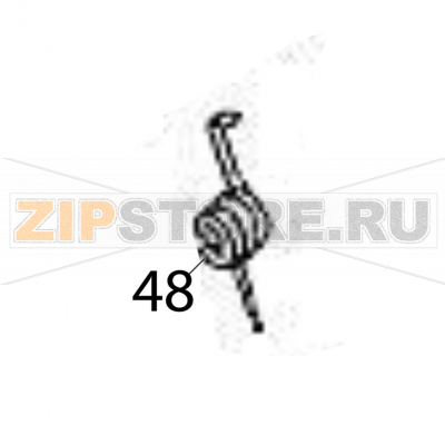 Pressure spring L Sato HR224 TT Pressure spring L Sato HR224 TTЗапчасть на деталировке под номером: 48Название запчасти на английском языке: Pressure spring L Sato HR224 TT.