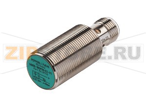 Индуктивный датчик Inductive sensor NBB8-18GM30-E2-V1 Pepperl+Fuchs General specificationsSwitching functionNormally open (NO)Output typePNPRated operating distance8 mmInstallationflushOutput polarityDCAssured operating distance0 ... 6.48 mm ( -25 ... 70 °C (-13 ... 158 °F) ) 0 ... 6.08 mm ( -40 ... -25 °C (-40 ... -13 °F) )Reduction factor rAl 0.45Reduction factor rCu 0.4Reduction factor r304 0.7Output type3-wireNominal ratingsOperating voltage10 ... 30 VSwitching frequency0 ... 500 HzHysteresistyp. 5%Reverse polarity protectionreverse polarity protectedShort-circuit protectionpulsingVoltage drop&le 3 VOperating current0 ... 100 mAOff-state current0 ... 0.5 mA typ. 0.1 &microA at 25 °CNo-load supply current&le 15 mASwitching state indicatorLED, yellowFunctional safety related parametersMTTFd2090 aMission Time (TM)20 aDiagnostic Coverage (DC)0 %Approvals and certificatesUL approvalcULus Listed, General PurposeCSA approvalcCSAus Listed, General PurposeCCC approvalCCC approval / marking not required for products rated &le36 VAmbient conditionsAmbient temperature-40 ... 70 °C (-40 ... 158 °F)Mechanical specificationsConnection typeConnector M12 x 1 , 4-pinHousing materialbrass, nickel-platedSensing facePBTDegree of protectionIP67