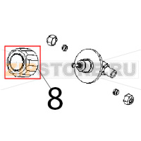 Manopola anello blu Angelo Po 191PD1G