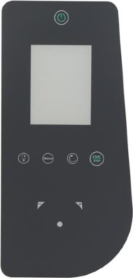 PLATE ELECTRONIC GREY 