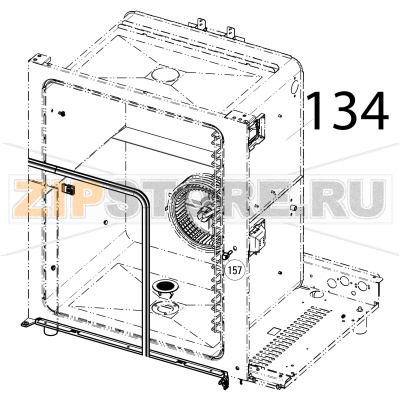 Ovens vent throttle turning axle Tecnoinox EFC06M Ovens vent throttle turning axle Tecnoinox EFC06MЗапчасть на деталировке под номером: 134