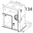 Ovens vent throttle turning axle Tecnoinox EFC06M