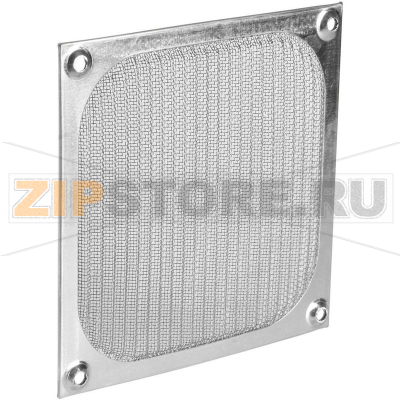 Фильтр для вентилятора 60x4x60 мм, алюминиевый, нержавеющая сталь SEPA FM60 
