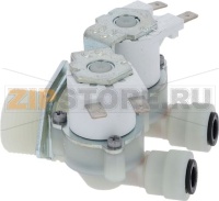 SOLENOID VALVE RPE 2-WAY 180° ø 8 mm