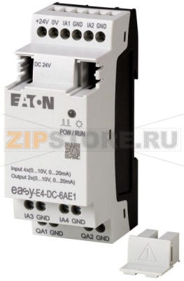 Модуль расширения для easyE4, 24 В пост. тока Eaton EASY-E4-DC-6AE1 