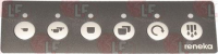 PUSH-BUTTON PANEL 6-KEY