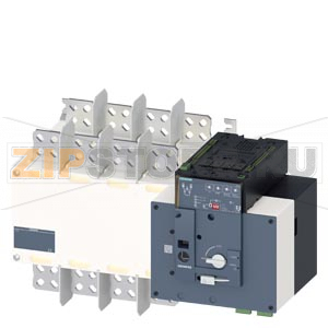 Автоматич. переключатель нагрузки (ATSE) Ue: AC 415V Ith: 1250A 4-P 50/60 Hz Siemens 3KC8452-0GA22-0GA3 
