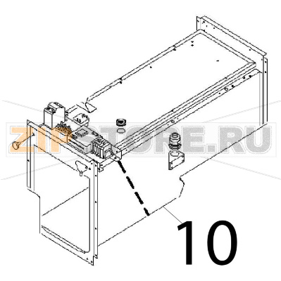 Undercompartment Angelo Po 04WFR3ED Undercompartment Angelo Po 04WFR3EDЗапчасть на деталировке под номером: 10