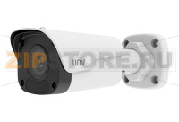 Uniview IPC2128LR3-DPF28M-F Видеокамера IP Уличная цилиндрическая: фикс. объектив 2.8мм, 8MP, Smart IR up to 30m, WDR 120dB, Ultra 265/H.265/H.264/MJPEG, POE, IP67