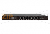 Uniview NSW2010-24T2GC-POE-IN Коммутатор сетевой PoE: 24?100Мбит/с PoE порта (RJ45) + 2?1000Мбит/с комбинированных порта
