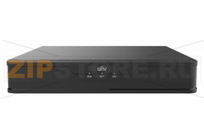 Uniview XVR301-04Q Видеорегистратор гибридный 4-х канальный мультиформатный (AHD, TVI, CVI, CVBS); видеовходы: 4 BNC, видеовыходы: 1 HDMI, 1 VGA 1920*1080, аудио вход/выход, 1 SATA HDD до 6TБ, входящий поток 48 Мбит/с 