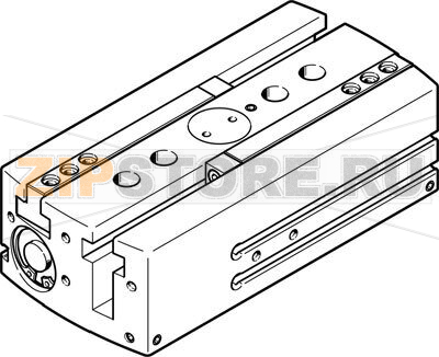 Микрозахват параллельный Festo HGPL-25-60-A-B 