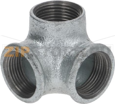 ELBOW FITTING OF CAST IRON ø 1F 