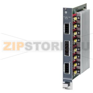 SIPLUS HCS4200 POM4220 Highend. Модуль силовых выходов (POM) для установки в HCS RACK4200. С 8 выходами, каждый макс. 5540 Вт при 277 В и 9600 Вт при 480 В (для рабочего режима в полуволне: в зависимости от разрушающего тока нагрузки ограничение , огранич 