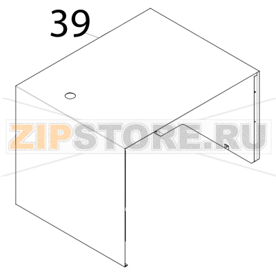 Mantello unico inox Tecnoeka KF 966 D AL UD Mantello unico inox Tecnoeka KF 966 D AL UDЗапчасть на деталировке под номером: 39