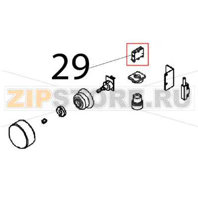 Elemento contatto 1NO Angelo Po FX82E2T Elemento contatto 1NO Angelo Po FX82E2TЗапчасть на деталировке под номером: 29