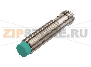 Индуктивный датчик Inductive sensor NBN7-12GM50-E1-V1-M Pepperl+Fuchs General specificationsSwitching functionNormally closed (NC)Output typeNPNRated operating distance7 mmInstallationnon-flushOutput polarityDCAssured operating distance0 ... 5.67 mmReduction factor rAl 0.5Reduction factor rCu 0.35Reduction factor r304 0.7Reduction factor rBrass 0.5Output type3-wireNominal ratingsOperating voltage5 ... 60 VSwitching frequency0 ... 1500 HzHysteresistyp. 5  %Reverse polarity protectionreverse polarity protectedShort-circuit protectionpulsingInductive overvoltage protectionyesSurge suppressionyesVoltage drop&le 2 VRated insulation voltage60 VOperating current0 ... 200 mAOff-state current0 ... 0.5 mA typ. 0.1 &microA at 25 °CNo-load supply current&le 7 mASwitching state indicatorMultihole-LED, yellowFunctional safety related parametersMTTFd1183 aMission Time (TM)20 aDiagnostic Coverage (DC)0 %Approvals and certificatesUL approvalcULus Listed, General Purpose, Class 2 Power SourceCSA approvalcCSAus Listed, General Purpose, Class 2 Power SourceCCC approvalCertified by China Compulsory Certification (CCC)E1 Type approval10R-04Ambient conditionsAmbient temperature-40 ... 85 °C (-40 ... 185 °F) Storage temperature-40 ... 85 °C (-40 ... 185 °F)Mechanical specificationsConnection typeConnector M12 x 1 , 3-pinHousing materialbrass, nickel-platedSensing facePBTHousing diameter12 mmDegree of protectionIP68 / IP69KMass19 g