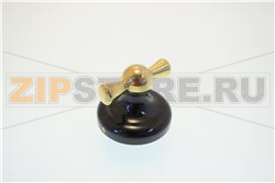 ASSIEME MANOPOLA,NERO,OLD STYL 