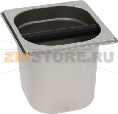 ЯЩИК ДЛЯ КОФЕЙНОЙ ГУЩИ, НЕРЖ. СТАЛЬ 