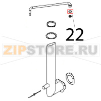 Anello tenuta 3/8'', Ø: 22-17.2=1.5 CU/NI Angelo Po FX82E2T