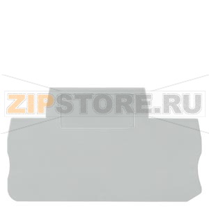 КРЫШКА ДЛЯ ПРОХОДНОЙ ПРУЖИННОЙ КЛЕММЫ: 4 MM2, ШИРИНА: 2.2 MM, СЕРАЯ Siemens 8WH9003-1VA00 