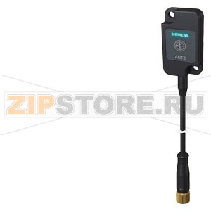 Антенна ANT 3 для подключения к RF250R и RF350R. IP 65, -25 до +70 C, размеры 50X28X10 мм Siemens 6GT2398-1CD40-0AX0 