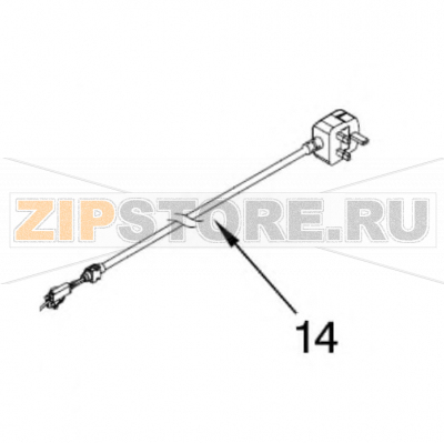 Cord, Power KitchenAid K45 Cord, Power KitchenAid K45

Запчасть на сборочном чертеже под номером: 14

Название запчасти KitchenAid на английском языке: Cord, Power KitchenAid K45