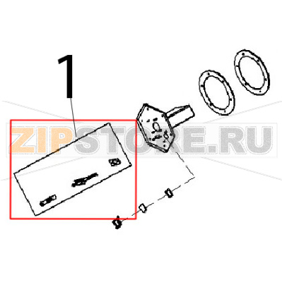 Kit candeletta 1/1GN Angelo Po FX201G3 Kit candeletta 1/1GN Angelo Po FX201G3Запчасть на деталировке под номером: 1