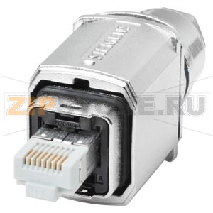 IE FastConnect RJ45 Plug PRO; IP65; FastConnect; IE; RJ45 Push-pull connector for on-site Installation on IE FC TP Cable 2x2; and IE FC TP Cable 4x2; Metal enclosure (packing unit 1 connector) Siemens 6GK1901-1BB21-6AA0 