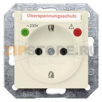 DELTA I-SYSTEM ЭЛЕКТРИЧЕСКИЙ БЕЛЫЙ РОЗЕТКА SCHUKO 10A DC/16A AC 250В C БЕЗРЕЗЬБОВЫМИ КОНТАКТНЫМИ ЗАЖИМАМИ С ЗАЩИТОЙ ОТ ПЕРЕНАПРЯЖЕНИЙ, ФУНКЦИОНАЛЬНЫМИ ИНДИКАТОРАМИ И ПОЛЕМ ДЛЯ НАДПИСИ ЭЛ.-МЕХ.ЧАСТЬ Siemens 5UB1565