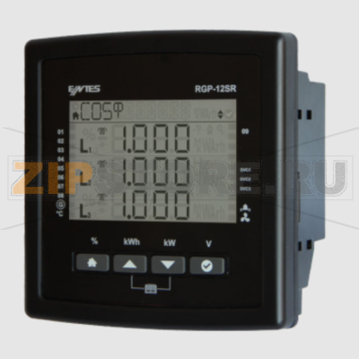 Контроллер коэффициента мощности трехфазный, 9+SVC ступеней Entes RGP-12SR 