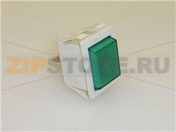 LAMPADA SPIA VERDE CORPO BIANCO 