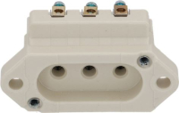 3-CABLE CERAMIC TERMINAL BLOCK